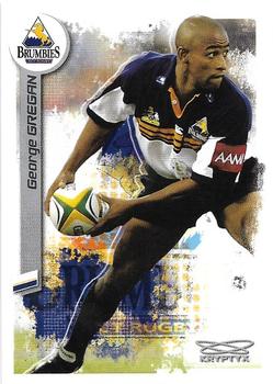 2003 Kryptyx The Defenders Australian Rugby Union #35 George Gregan Front